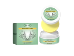 Crema limpiadora para zapatos blancos