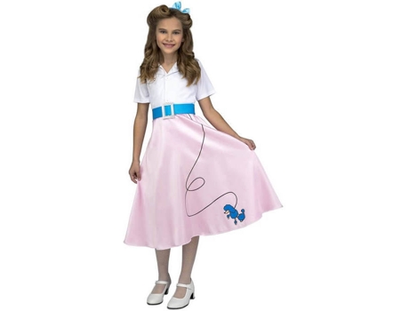 Disfraz de Niña DISFRAZZES Pink Ladies Cinturón Azul (Talla: 5 a 6 años)