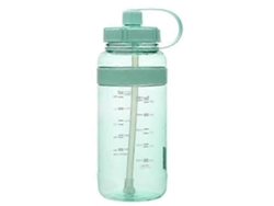 Botella De Agua Deportiva De 1000 Ml, Botella Grande Para Gimnasio, Jarra Reutilizable Con Pajita. Rosewell