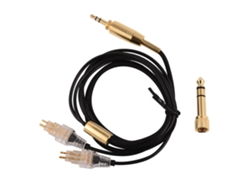 Cable De Actualización De Cobre Monocristal Plateado En Plata Para Sennheiser Hd580 Hd600 Hd650