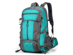 Mochila de senderismo de gran capacidad (36x20x61cm) Verde Hexinyigjly
