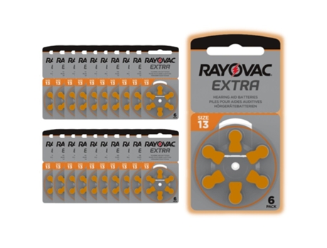 Pilas Para Audfonos Rayovac 13 20 Placas