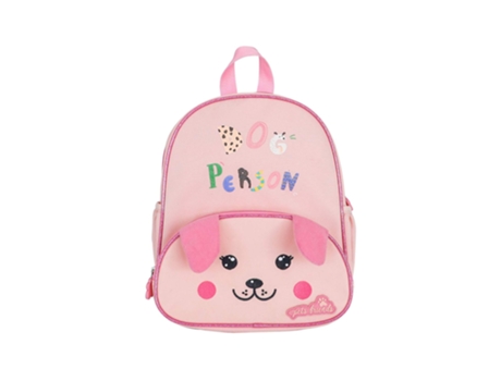 Mochila AMBAR Dog Person Girl Pink Furry 2023 31X22X12Cm 6161200340022
