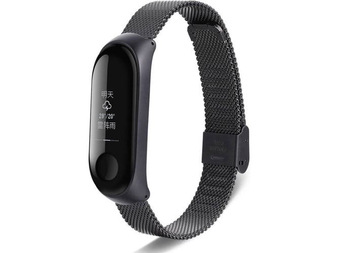 Correa WISETONY Xiaomi Band 3 Negro