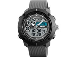 Reloj de pulsera digital resistente al agua para hombre - Gris
