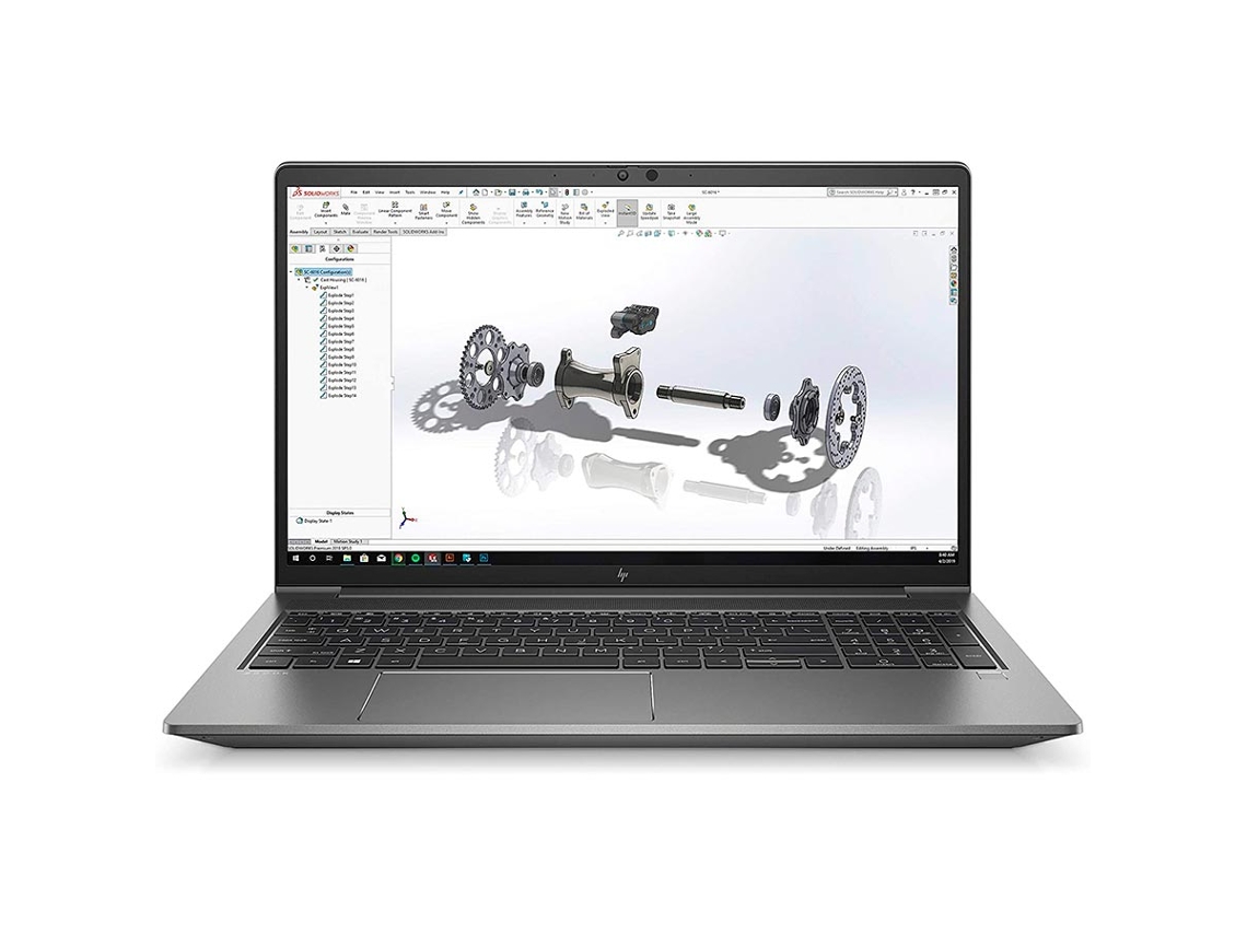 Portátil HP ZBook Fury 17 G7 i7-10850h, 32 GB, 1 TB, 17,3'', pantalla táctil, español (reacondicionado, con señales de uso)