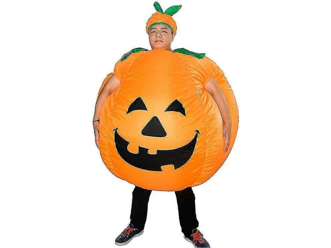 Disfraz Inflable De Calabaza Para Adultos Para Halloween Y Fiestas De Disfraces.