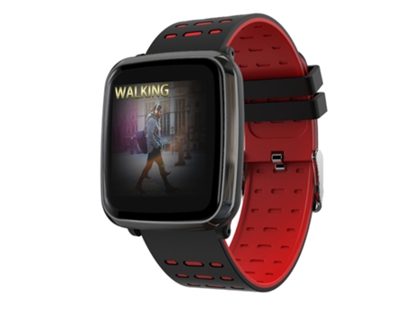 Smartwatch SMANDY K02 1.3 IP67 Resistente al agua (Bluetooth - Rojo)