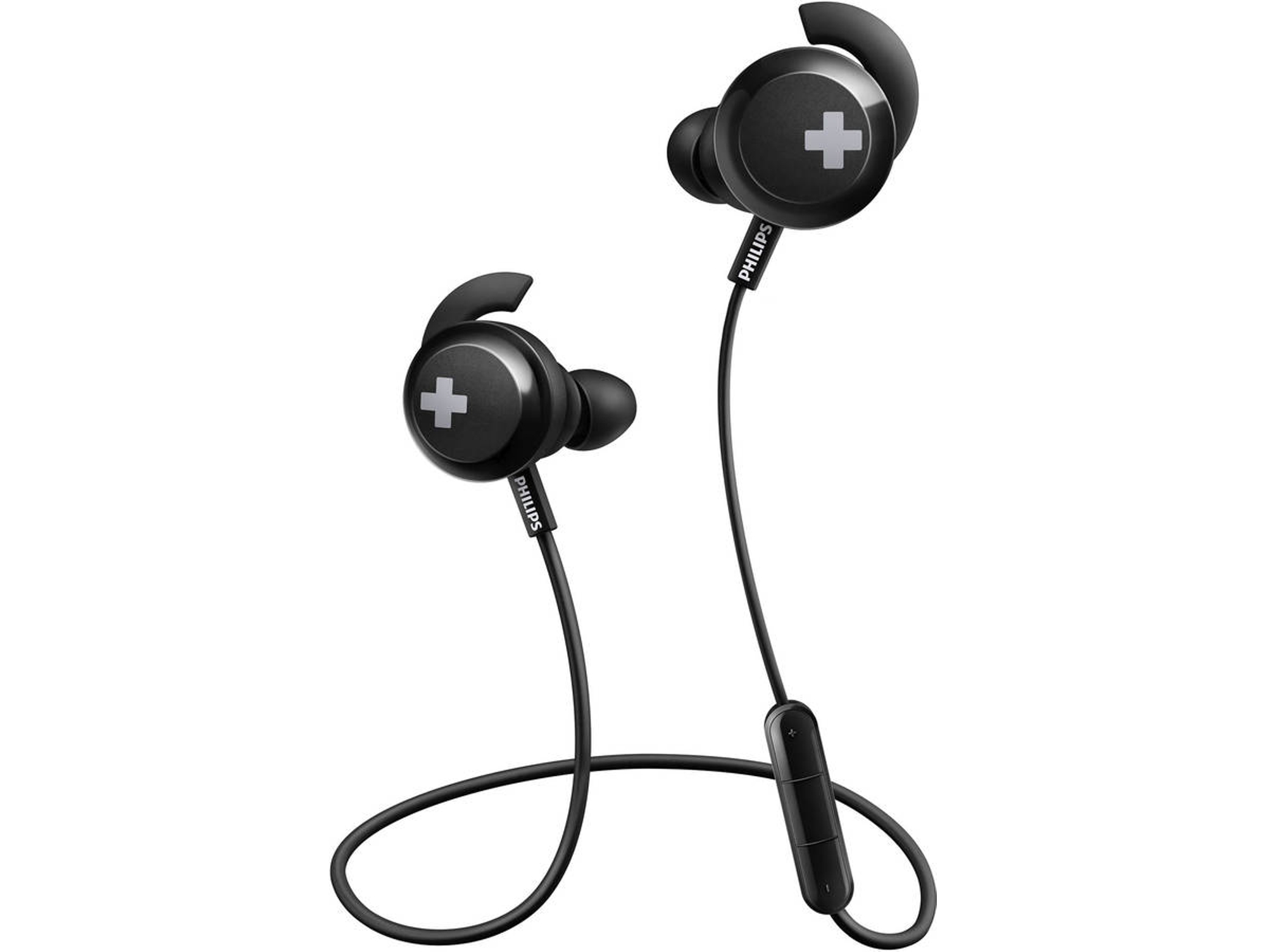 Auriculares Bluetooth PHILIPS SHB4305BK/00 (In Ear - Micrófono - Negro)