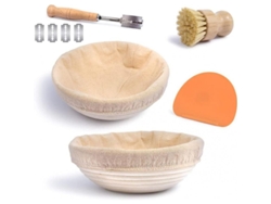 2026 cesta de Levado para Pão de Massa Madre, 13*6cm, Natural Sem Químicos e Sem Corantes