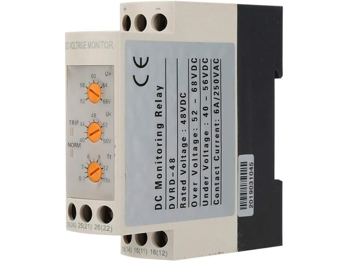 Relé De Monitoreo De Voltaje De 48 V Cc Para Motor De Cc 52 68 40 56 (dc48