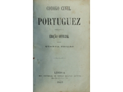 Libro Codigo Civil Portuguez. [Código De Seabra Com Repertorio Alphabetico] (Portugués)