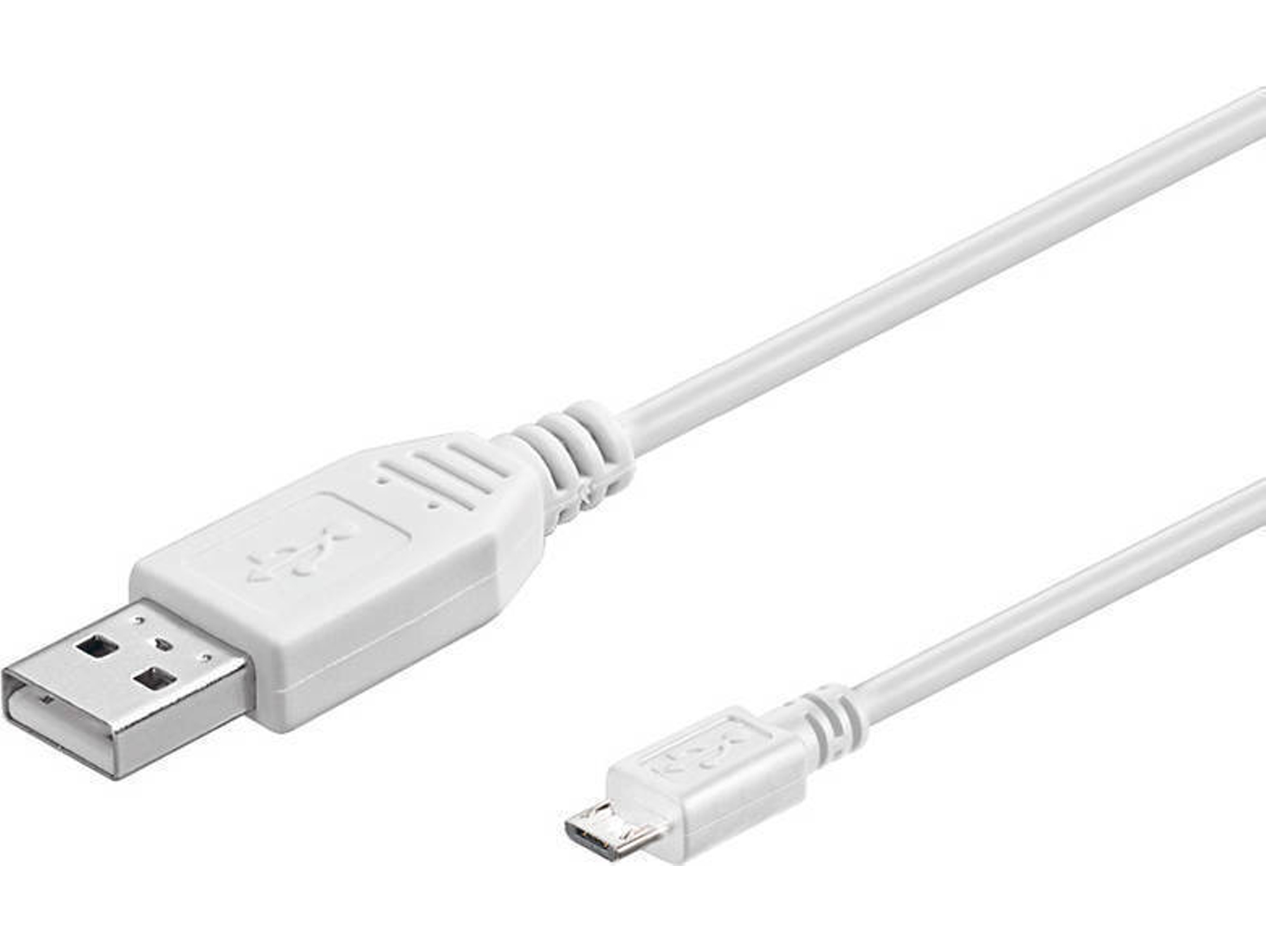 Cable USB GOOBAY (USB - 1 m - Blanco)