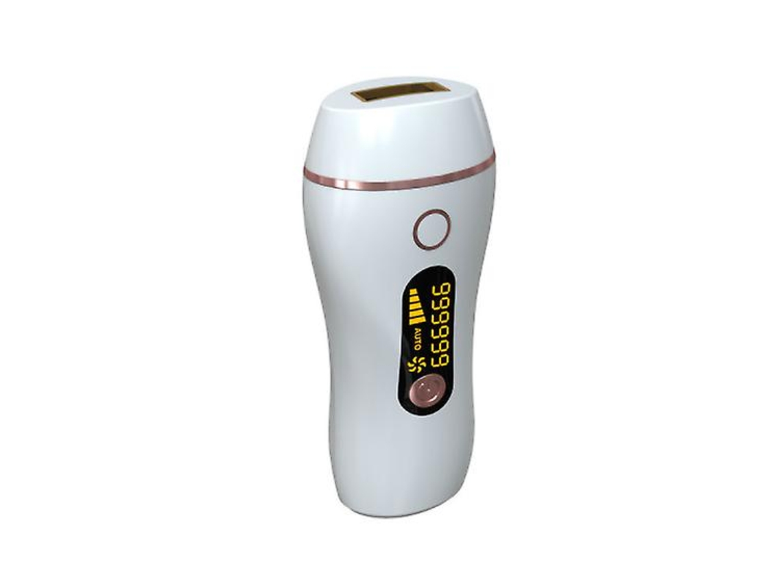 Dispositivo de depilación láser IPL indoloro para una depilación láser duradera y una piel suave Yizhood (dorado)