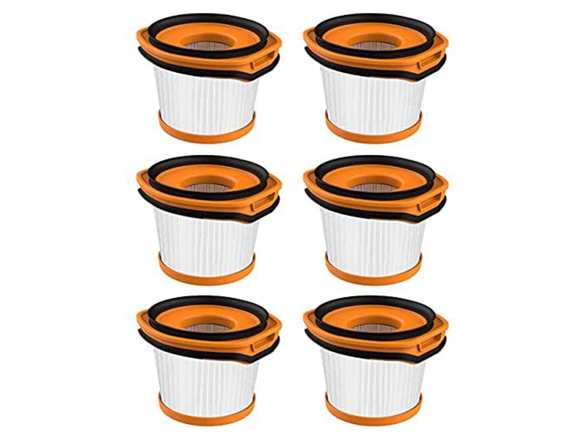 6 peças de filtro de substituição para shark wandvac system wv360 ws620 ws630