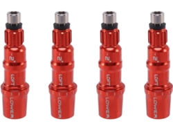 4 Fundas De Golf 335 Rh Para Drivers Personalizados Sim, M1, M2, M3, M5, M6, Color Rojo.