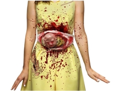 Barriga DISFRAZZES Barriga Con Bebe Zombie (Talla: Talla Universal )