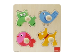 Puzzle JUMBO Domestic Animals Puzzle (5 Piezas)