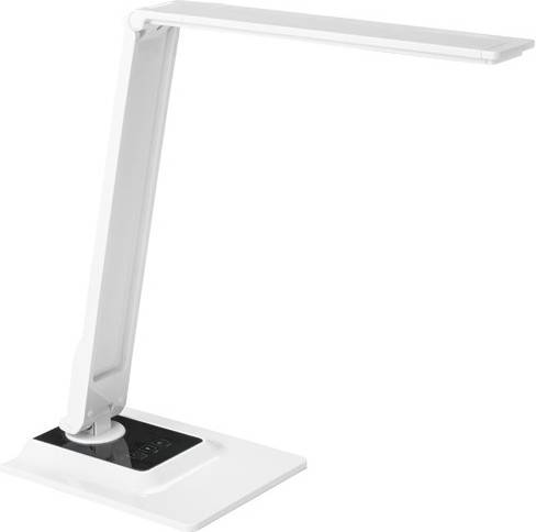 Lámpara de Mesa CRISTALRECORD Atlantis (Blanco - LED - 9 W - Policarbonato)