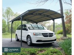 Cochera CANOPIA Aluminio Atlas 3 X 5 m