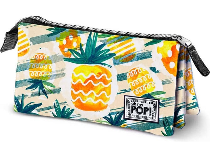 Estuche Triple OH MY POP! Ananás (22x12x7cm)