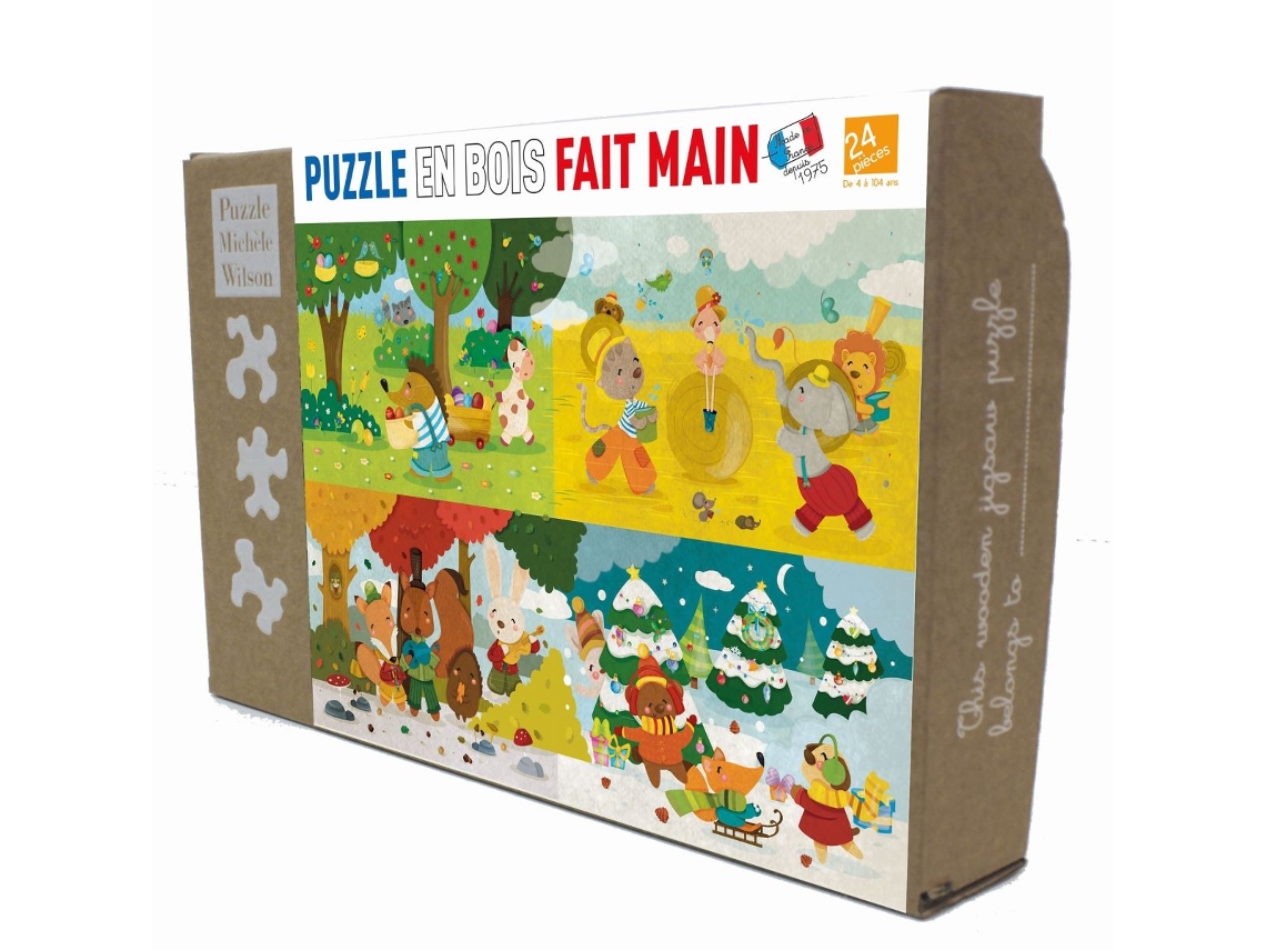 Puzzle PUZZLE MICHELE WILSONThe Seasons By Gaëlle Picard (Edad Mínima Recomendada: 4 años)
