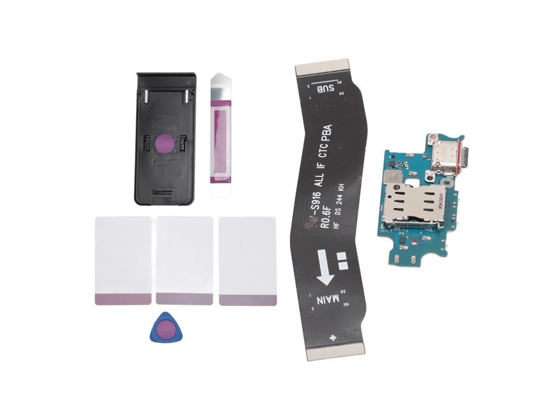 Kit De Reparación De Pantalla Lcd Con Marco Y Puerto De Carga Usb Para Galaxy A15 5g Sm-a156b