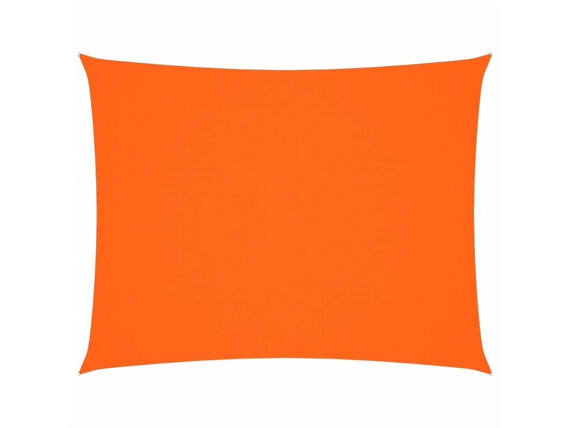 Maison Exclusive - Toldo De Vela Rectangular Tela Oxford Naranja 6x7 M
