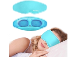 Mascarilla de gel refrescante 3D para ojos, mascarilla para dormir con peso, mascarilla de contorno 3D para ojos (sin presión), compresa fría P