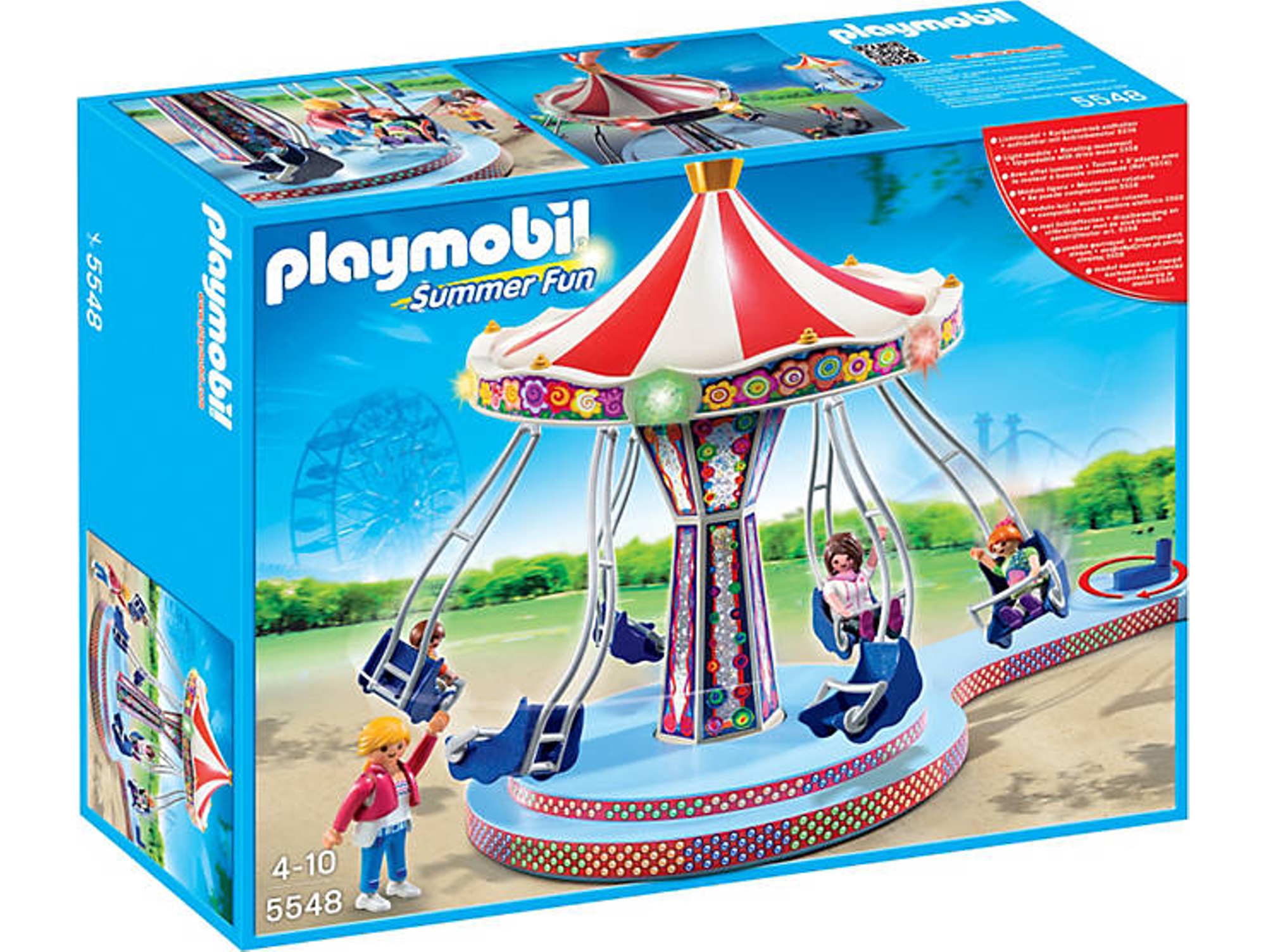 PLAYMOBIL Summer Fun: Carrusel 5548 (Edad Mínima: 4)