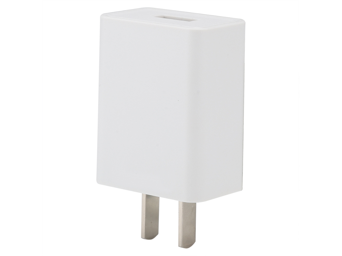 Adaptador De Corriente 2.1a 5v Conversor De Carga Rápida Plug Adaptador Blanco