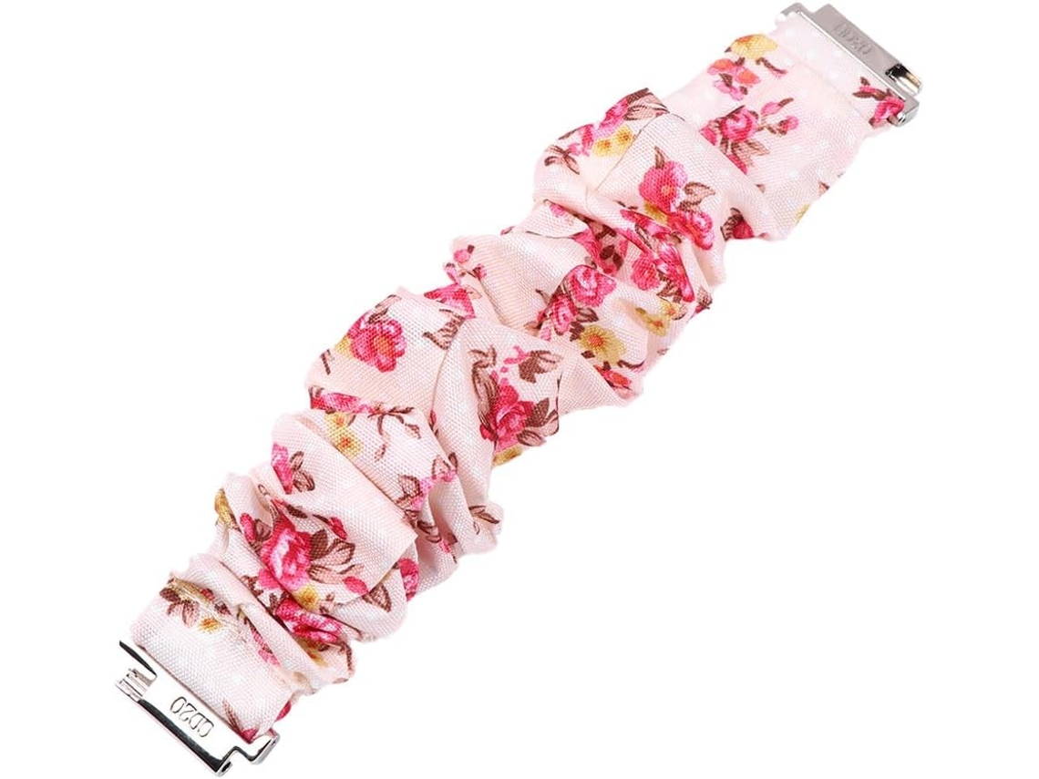 Correa Elástica Repuesto Reloj Suave Ligera Cómoda Mujeres Ideal Peinar Cabello Compatible Relojes 18 20 Rosa