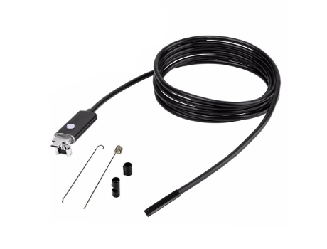 Endoscopio SLOWMOOSE 2 En 1 Usb 480P HD Snake Tubo y Android (1 M)