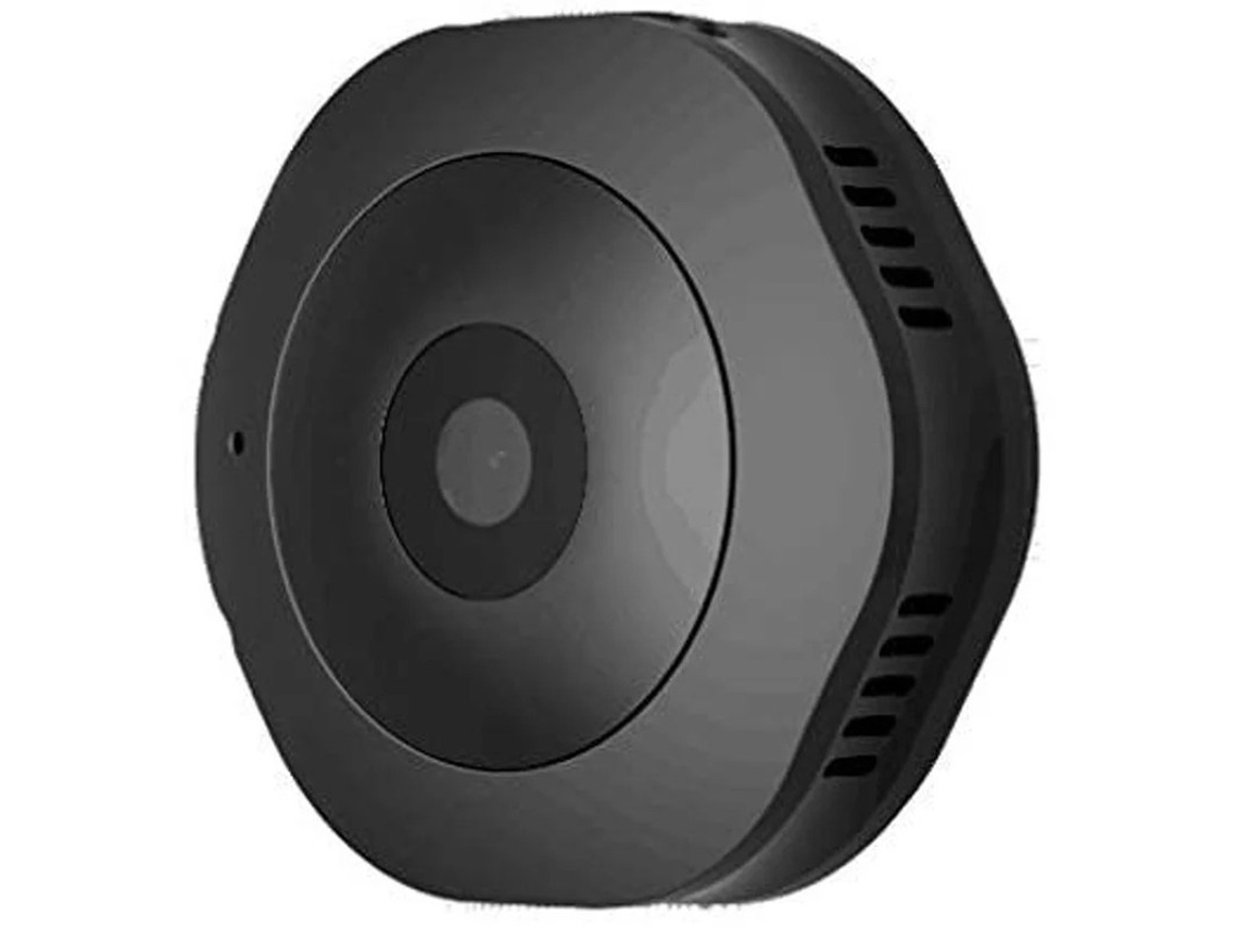 Mini cámara inalámbrica Wi-Fi HD con detección de visión nocturna y cable USB Bestvite (negra)