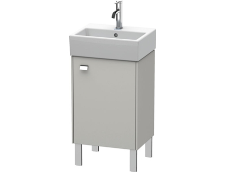 Mueble DURAVIT Brioso bajo mesada 43.4.0 x 33.9 cm 1 puerta con bisagra a la derecha 1 balda de cristal para lavabo Vero Air 072445