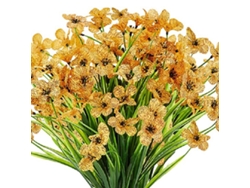Flores artificiales modernas, plantas acuáticas y orquídeas para decoración de jardines. KOFIHETY