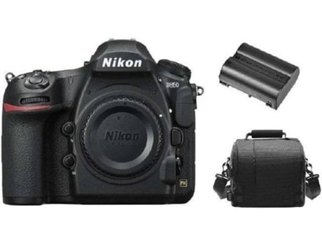 Kit Cámara Réflex NIKON D850 Corpo + Funda para cámara + bateria EN-EL15A