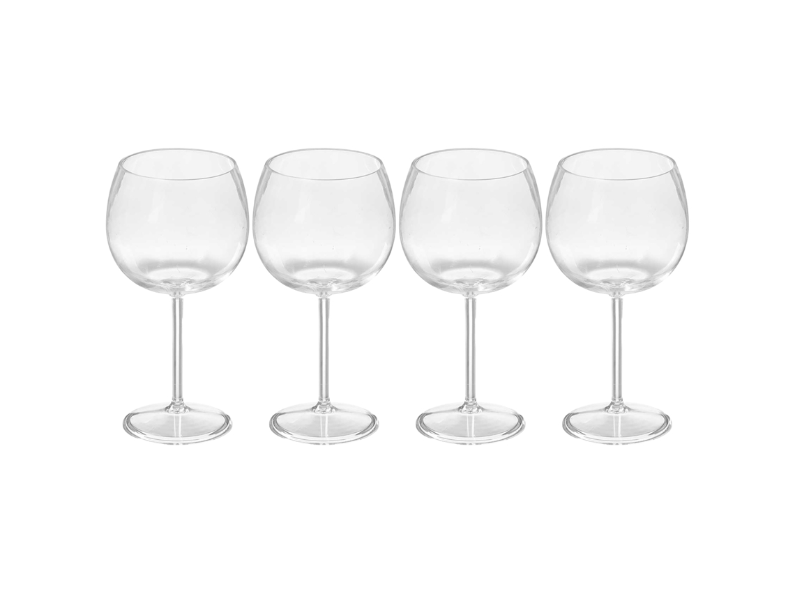 Set 4 Copas Cóctel De 570ml Acrílico