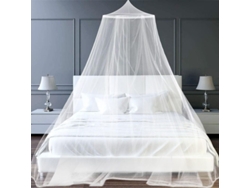 2026-mosquitera Plegable De Tela Poliéster Para Cama Individual Y Doble, Exterior Y Viajes, Blanca