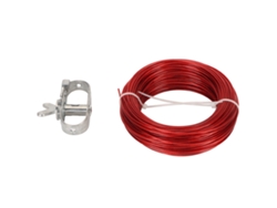 Kit De Cable De 45 M Con Cabrestante De Aluminio Antirrobo Para Cubierta De Piscina Elevada