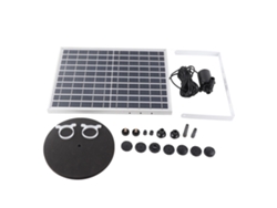Bomba Solar Para Fuentes De 10 V Y 12 W Con Múltiples Modos Anti-obstrucción Para Piscinas Y Jardines.