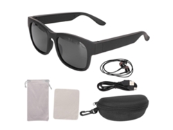 Gafas inteligentes con Bluetooth inalámbrico y auriculares con cancelación de ruido.