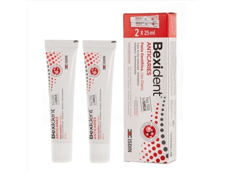 Bexident Anticaries Pasta Dentífrica 2 X 25 Ml ISDIN