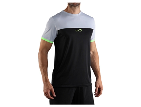 Camiseta de Hombre para Running ENDLESS Alpha Negro (XL)