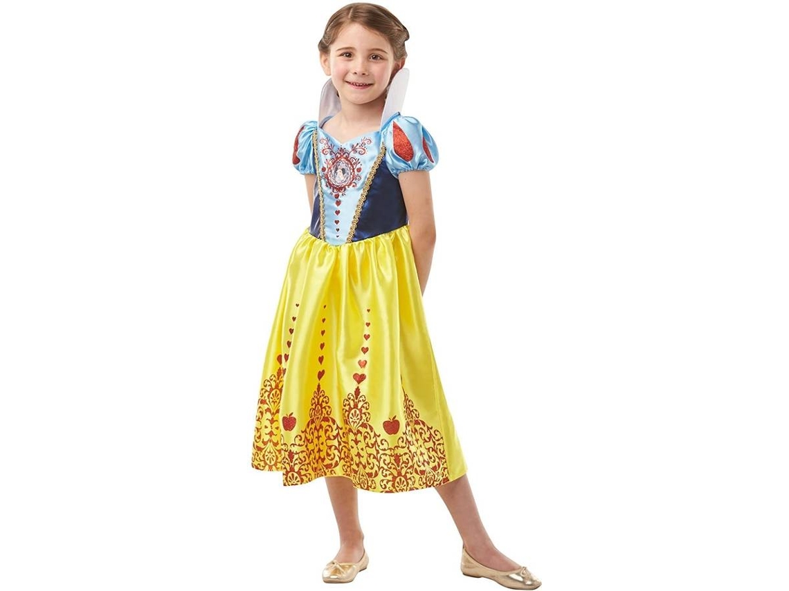 Disfraz de Niña RUBIES Blanca Nieves (Talla: L)