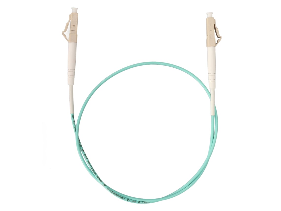 Cable De Fibra Óptica Multimodo Om3 Simplex Lc-lc De 0,5 M Para Transceptores Sfp Y Conmutadores Ethernet.