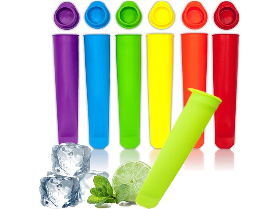2026-moldes De Paletas Linjou, 6 Piezas De Silicona Para Helados Pop Ice Cream