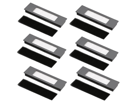 Accesorio Aspiradores ECOVACS Juegos de filtros Paquete de 6 Ecovacs Deebot 920 950 T5 T8 Aivi
