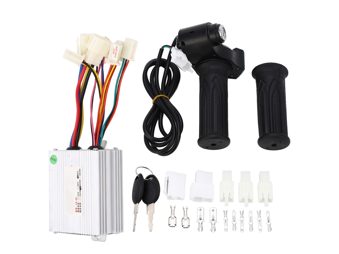 2026-kit Controlador De Bicicleta Eléctrica Con Mango De Acelerador 48v 500w Para Triciclo Patinete