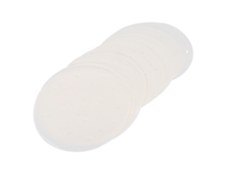 KOFIHETY 50 Unidades Papel Antiadherente para Bamboo Steamer Dim Sum para Cocina al Vapor en Cocina y Restaurante (6 Pulgadas)